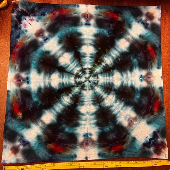 Handmade Custom Tie Dye Bandana - Picture 1 of 1